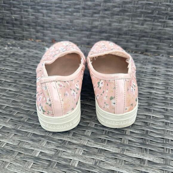 Skechers‎ Women's Peach/Floral Air-Cooled Memory Foam Shoes Size 7.5 - Picture 7 of 11